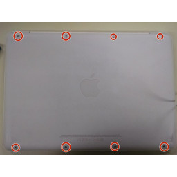 Разберите Macbook 2009-2010 Unibody White Разборка